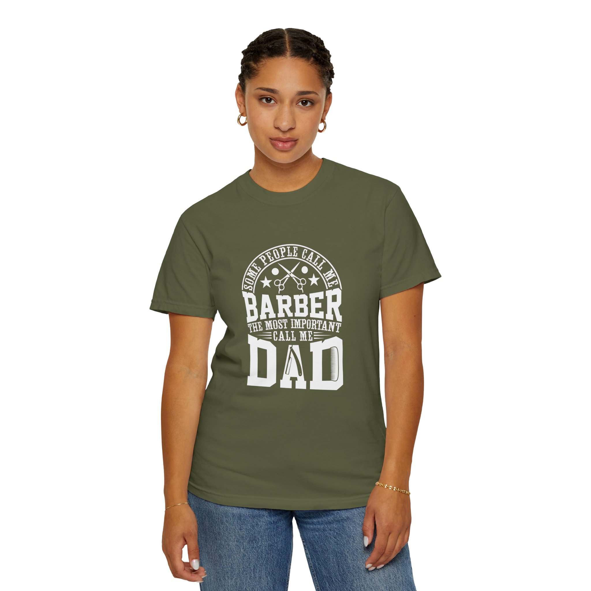 Dad Barber T-Shirt - Gift for Fathers, Stylish Dad Tee, Barber Apparel, Unisex Casual Wear, Father's Day Gift, Father's Day T-Shirt. - Image 20