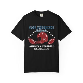 Los Angeles Football Championship T-shirt, Unisex Garment-Dyed Tee, Sports Apparel, Fan Gear, Casual Wear, Gift for Sports Lovers.