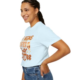 Sarcastic coffee Tshirt with morning humor - Image 5