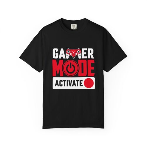 Gamer Mode Unisex T-Shirt - Fun Gift for Gamers, Retro Video Game Tee, Casual Graphic Shirt, Perfect for Gaming Events.