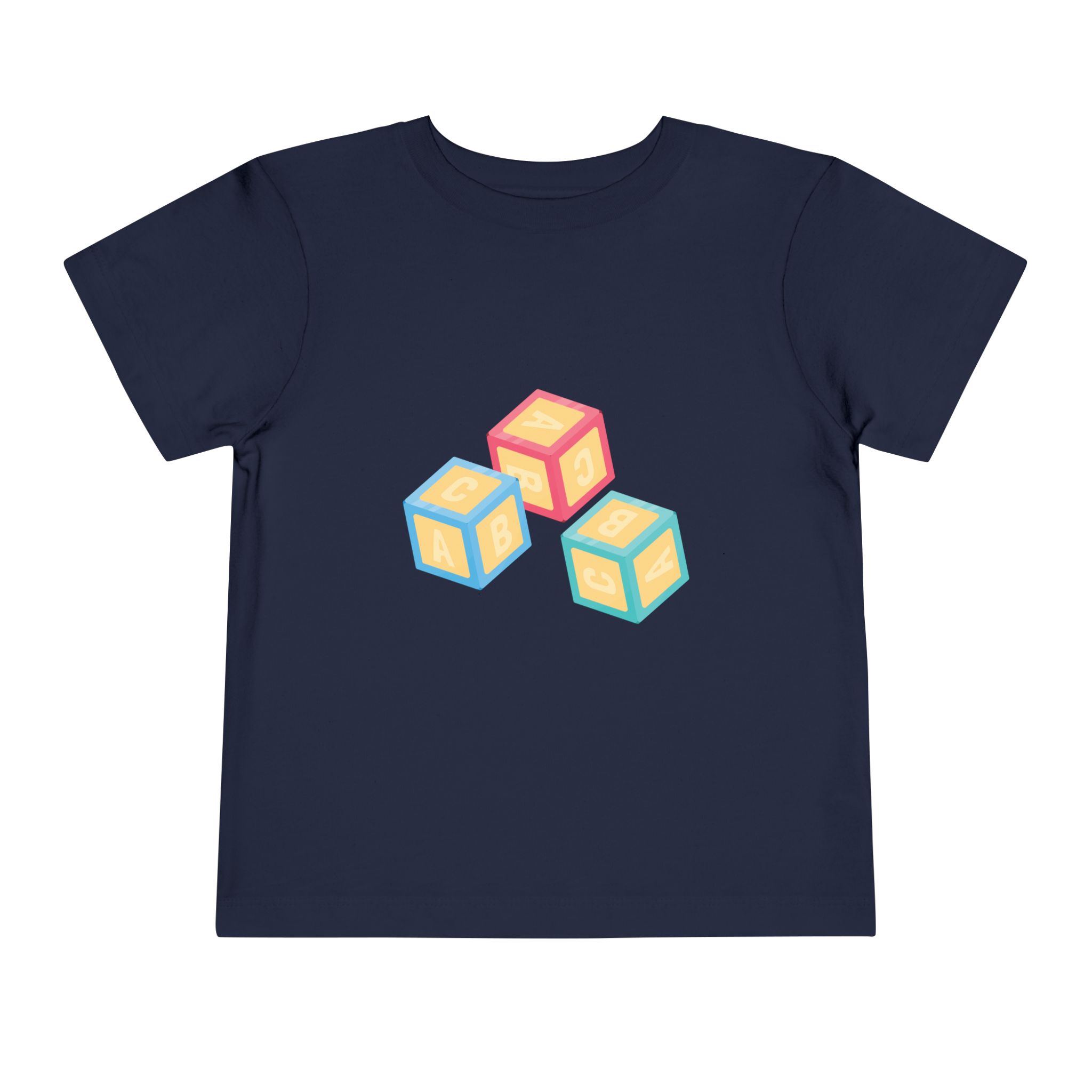 Colorful Toy Blocks Toddler T-Shirt – Cute Kids Graphic Tee for Boys & Girls, Baby Shower Gift. - Image 21