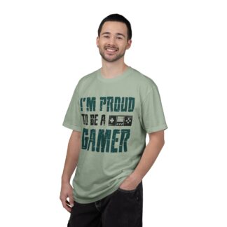 Cool Gaming T shirts - Proud Gamer Tee Unisex Tee - Image 26