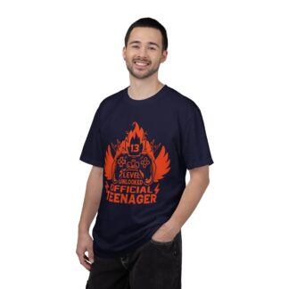 Teen Gamer Tshirt - Official Birthday Tee - Level Unlocked Official Teenager Unisex Tee – 13th Birthday Gamer Graphic Tee for Teens, Fun Celebration & Gaming Vibes. - Image 34