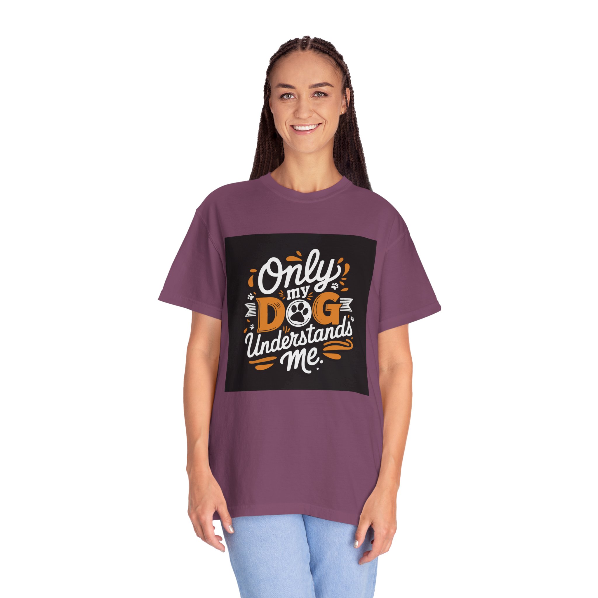 Unisex Dog Lover T-Shirt, "Only My Dog Understands Me" Tee, Funny Pet Shirt, Gift for Dog Parents, Cute Animal Lover Apparel. - Image 43