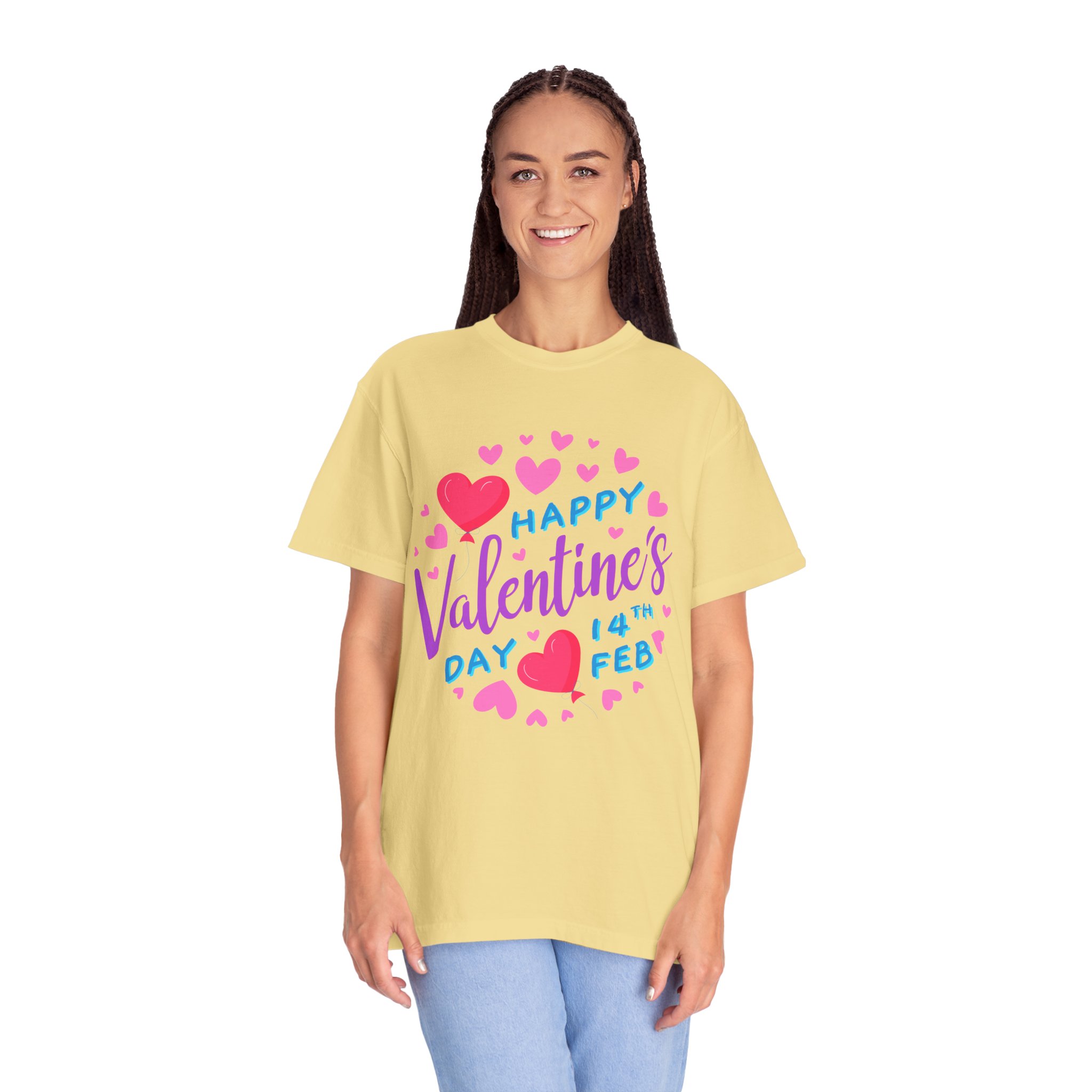 b2 - 8.1 - Happy Valentine’s Day 14th Feb T-Shirt – Cute Heart Graphic Tee for Love, Romance & Festive Celebration. - Image 19