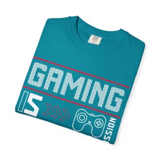 Motivational gaming tee for Gamers - Gaming Is Passion - Unisex Tee - Image 39