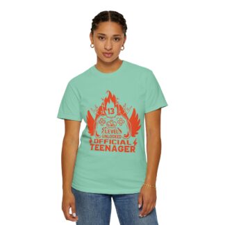 Teen Gamer Tshirt - Official Birthday Tee - Level Unlocked Official Teenager Unisex Tee – 13th Birthday Gamer Graphic Tee for Teens, Fun Celebration & Gaming Vibes. - Image 20