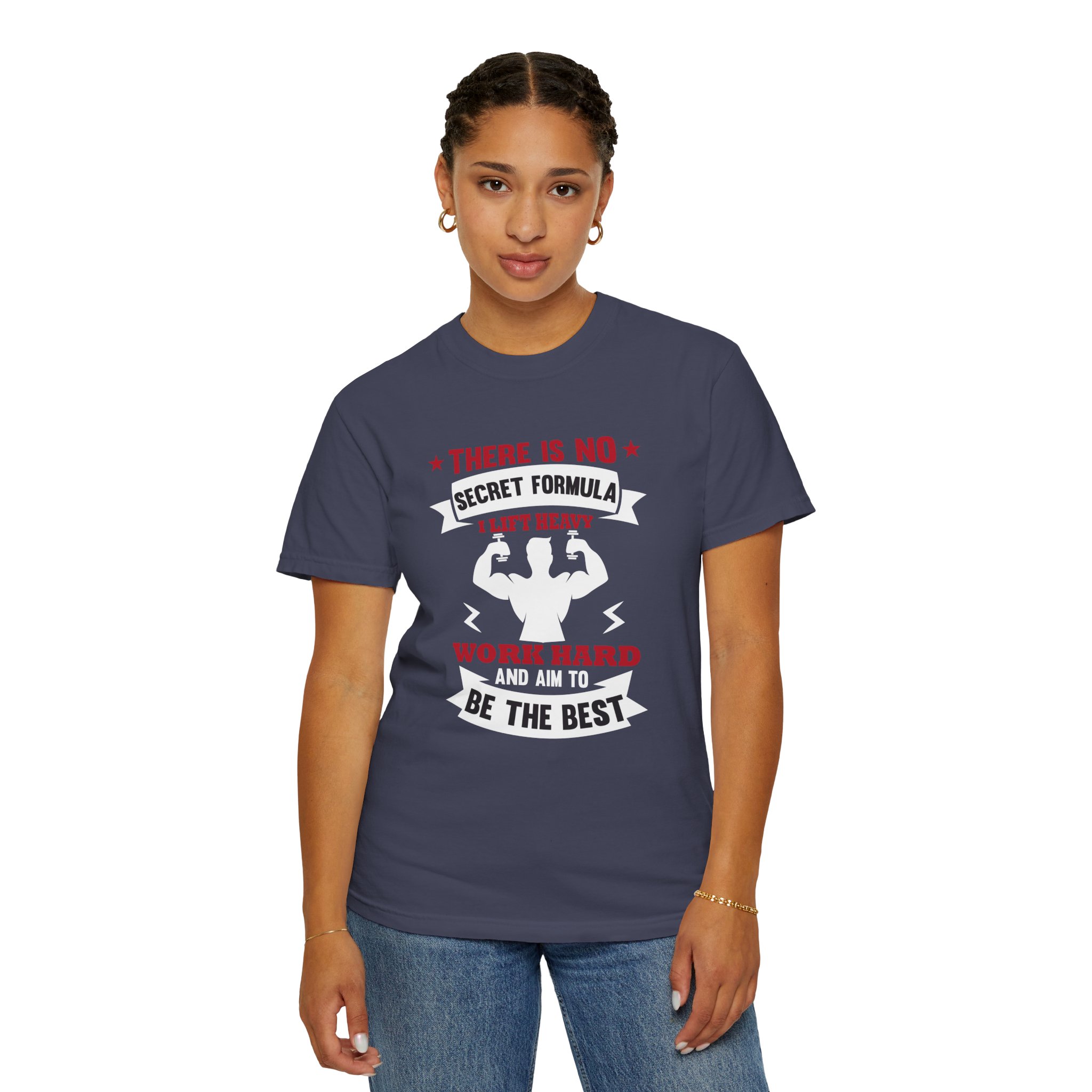 b2 - 6.13 - There Is No Secret Formula T-Shirt – Motivational Fitness Graphic Tee for Hard Work, Discipline & Real Results. - Image 36