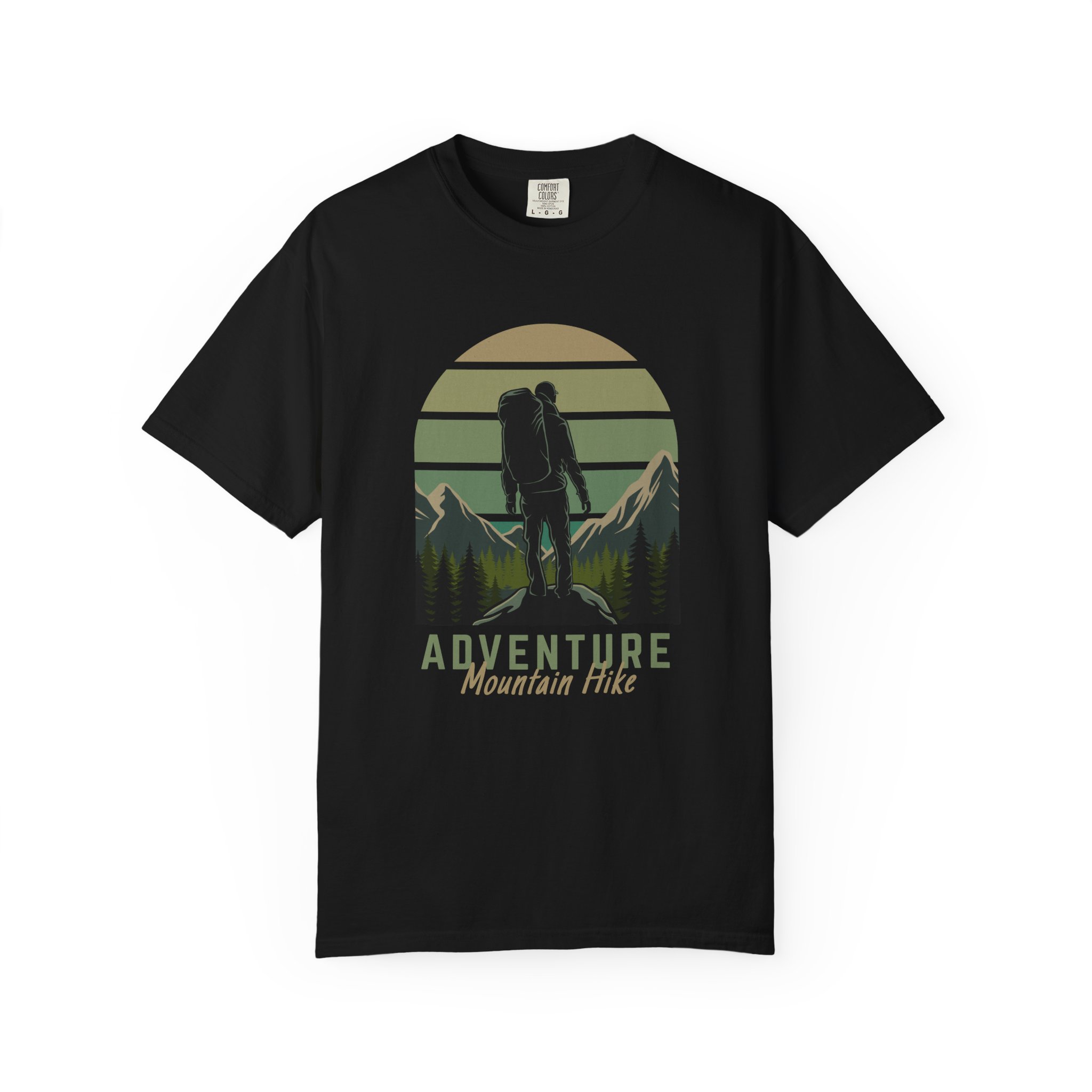 Adventure Mountain Hike T-Shirt | Unisex Garment-Dyed Tee | Nature Lover Gift | Outdoor Adventure Apparel | Hiking Outfit. - Image 25