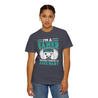 Game Controller Tshirt Gamer Style & Passion - I’m a Gamer Controller Wings Unisex Tee - Image 44