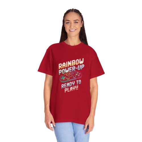 Funny gaming tee - Rainbow Gamer T-shirt for Unisex - Image 35