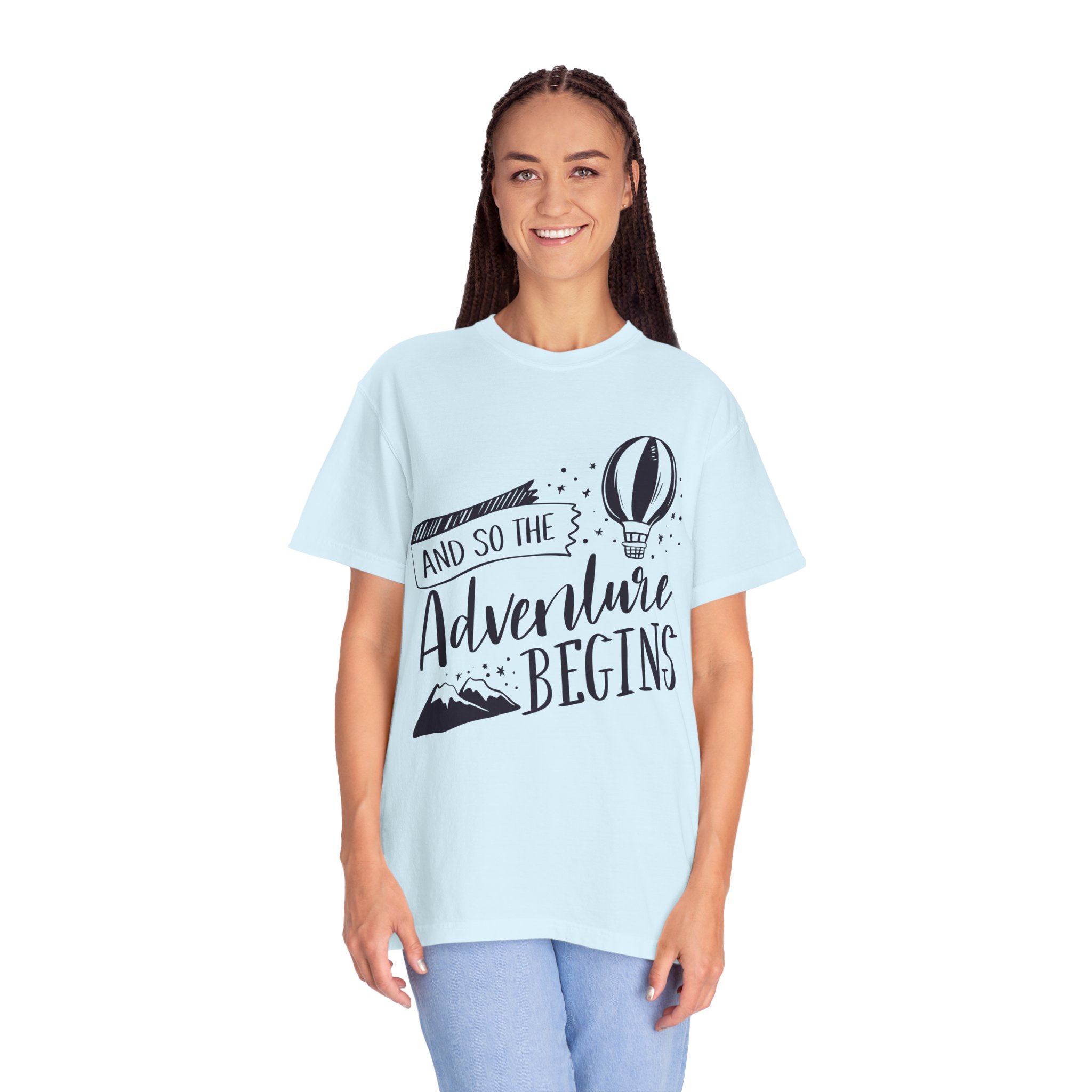 C - 14.1b - Adventure Begins Unisex T-Shirt, Travel Tee, Gift for Wanderlust, Adventure Apparel, Casual Wear, Explorer Top. - Image 43