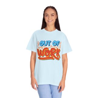 Vintage sarcastic Tshirt – Humorous Everyday Retro - Out of Work T-Shirt – Unisex Tee - Image 35