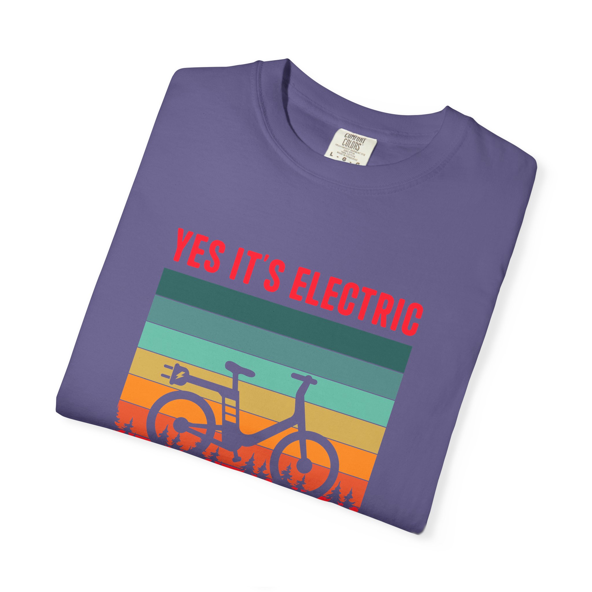 Electric Bike Humor T-Shirt - Perfect Gift for Cyclists, Casual Outfit, Sports Event, Cycling Enthusiasts. - Image 47
