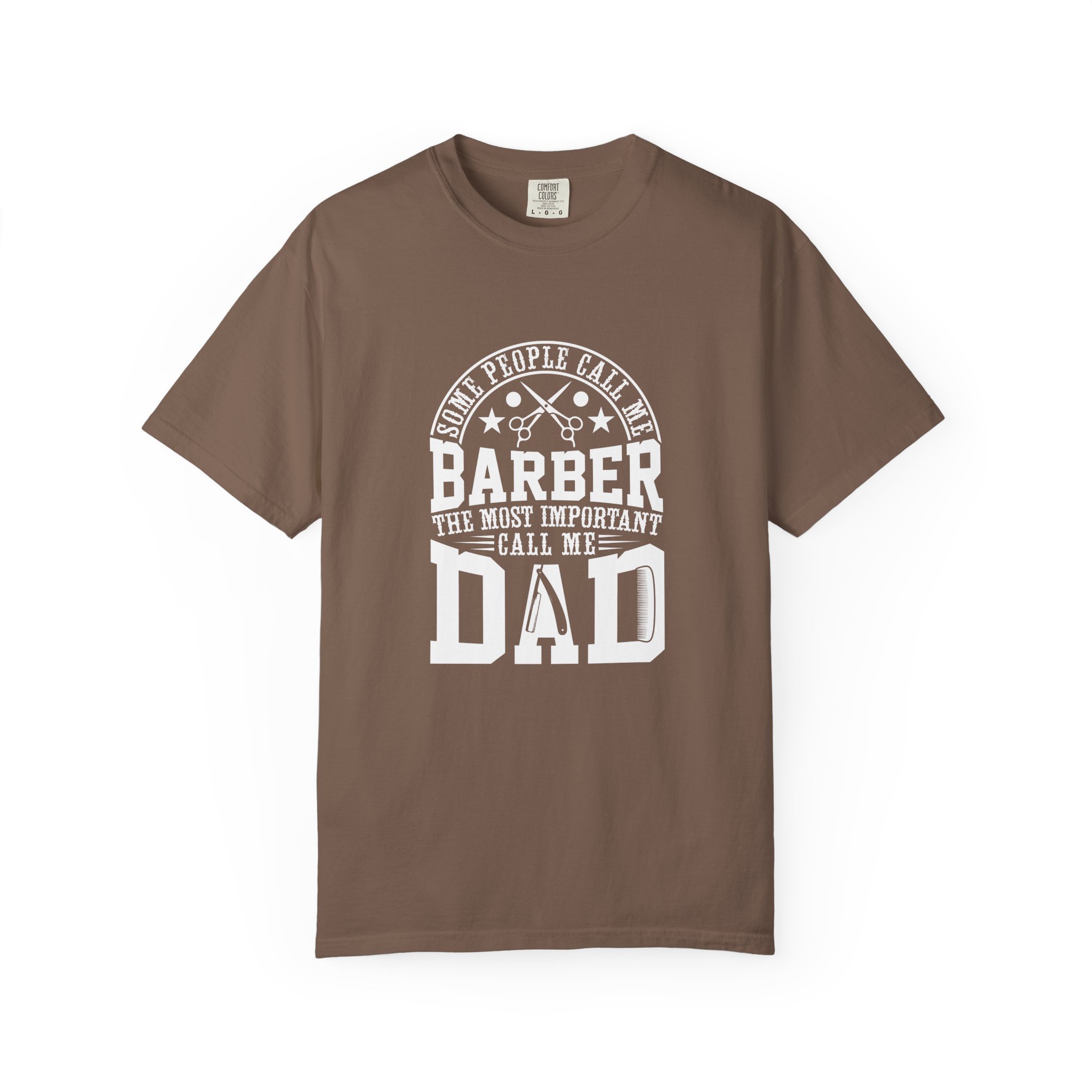 Dad Barber T-Shirt - Gift for Fathers, Stylish Dad Tee, Barber Apparel, Unisex Casual Wear, Father's Day Gift, Father's Day T-Shirt. - Image 9
