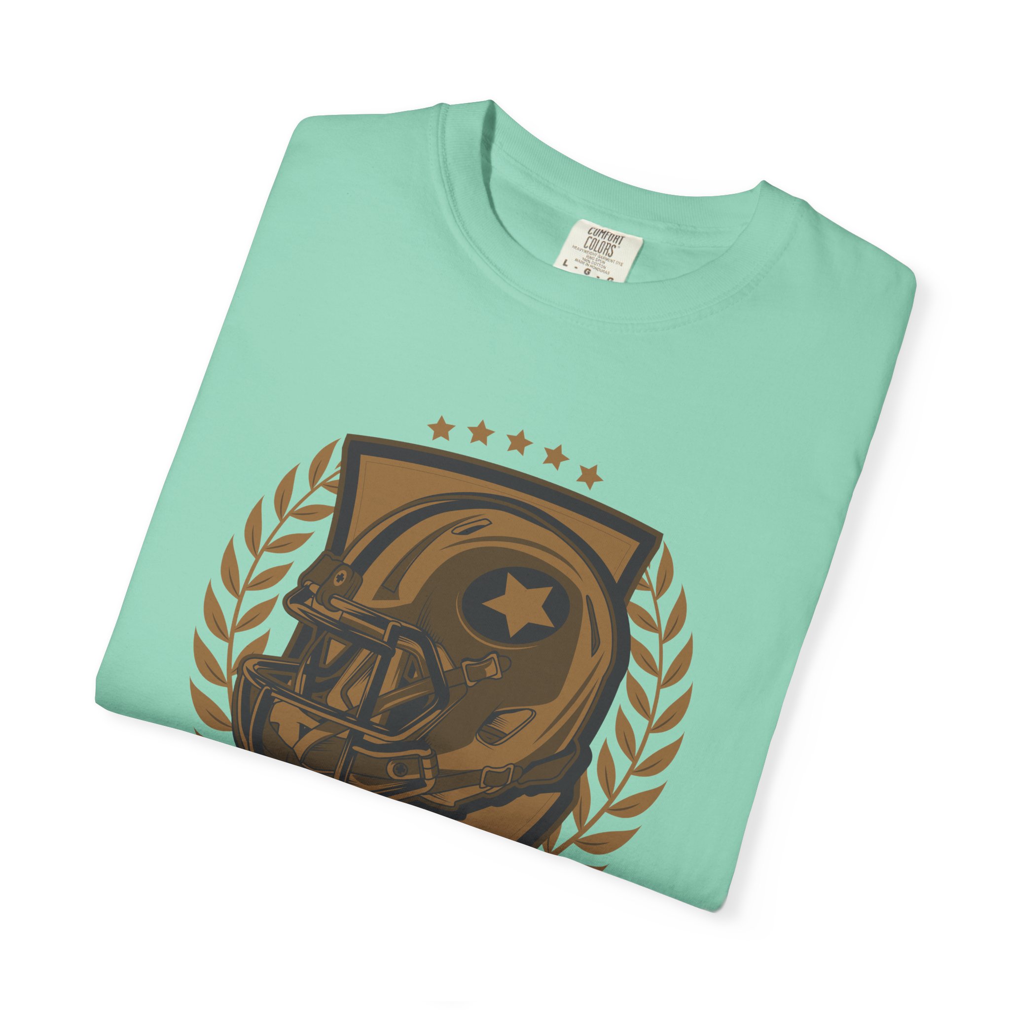 C - 16.14 - Football Unisex Garment-Dyed T-shirt | Casual Sports Apparel, Gift for Fans, Game Day Wear, Comfortable Everyday Style. - Image 23