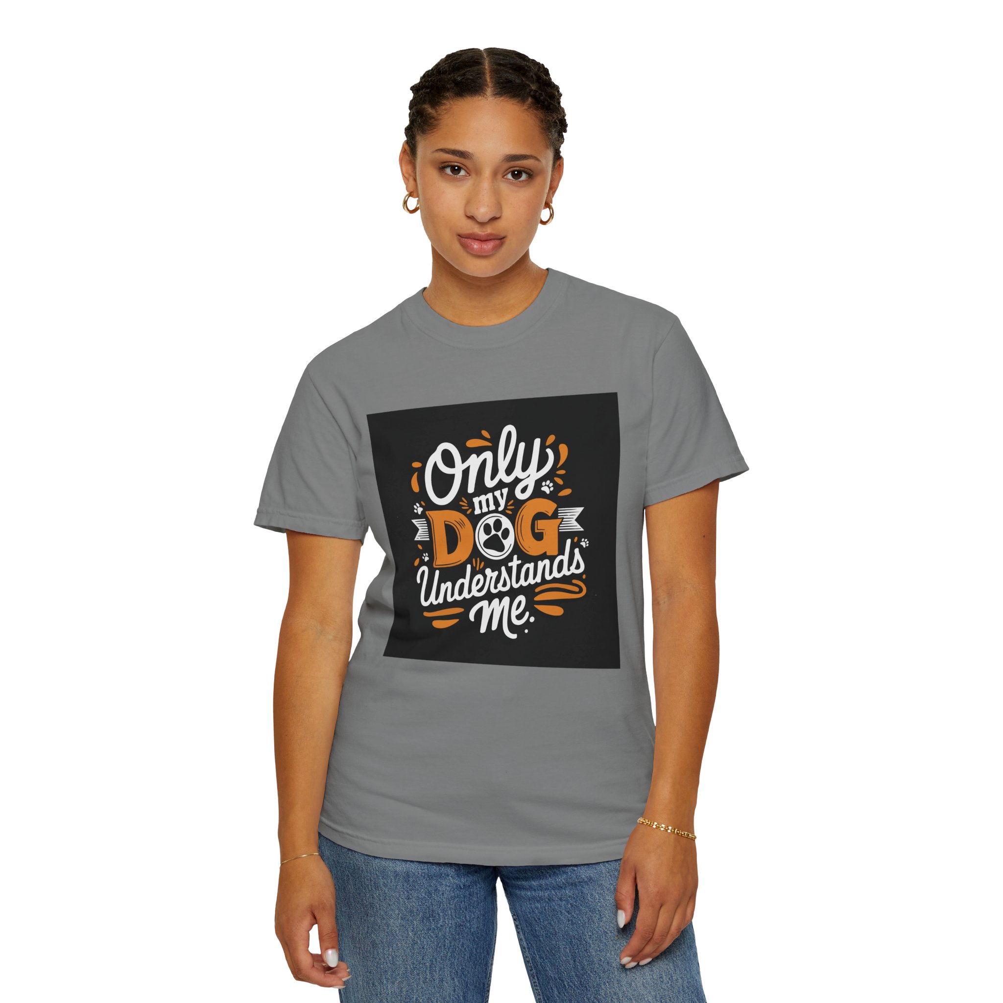 Unisex Dog Lover T-Shirt, "Only My Dog Understands Me" Tee, Funny Pet Shirt, Gift for Dog Parents, Cute Animal Lover Apparel. - Image 20