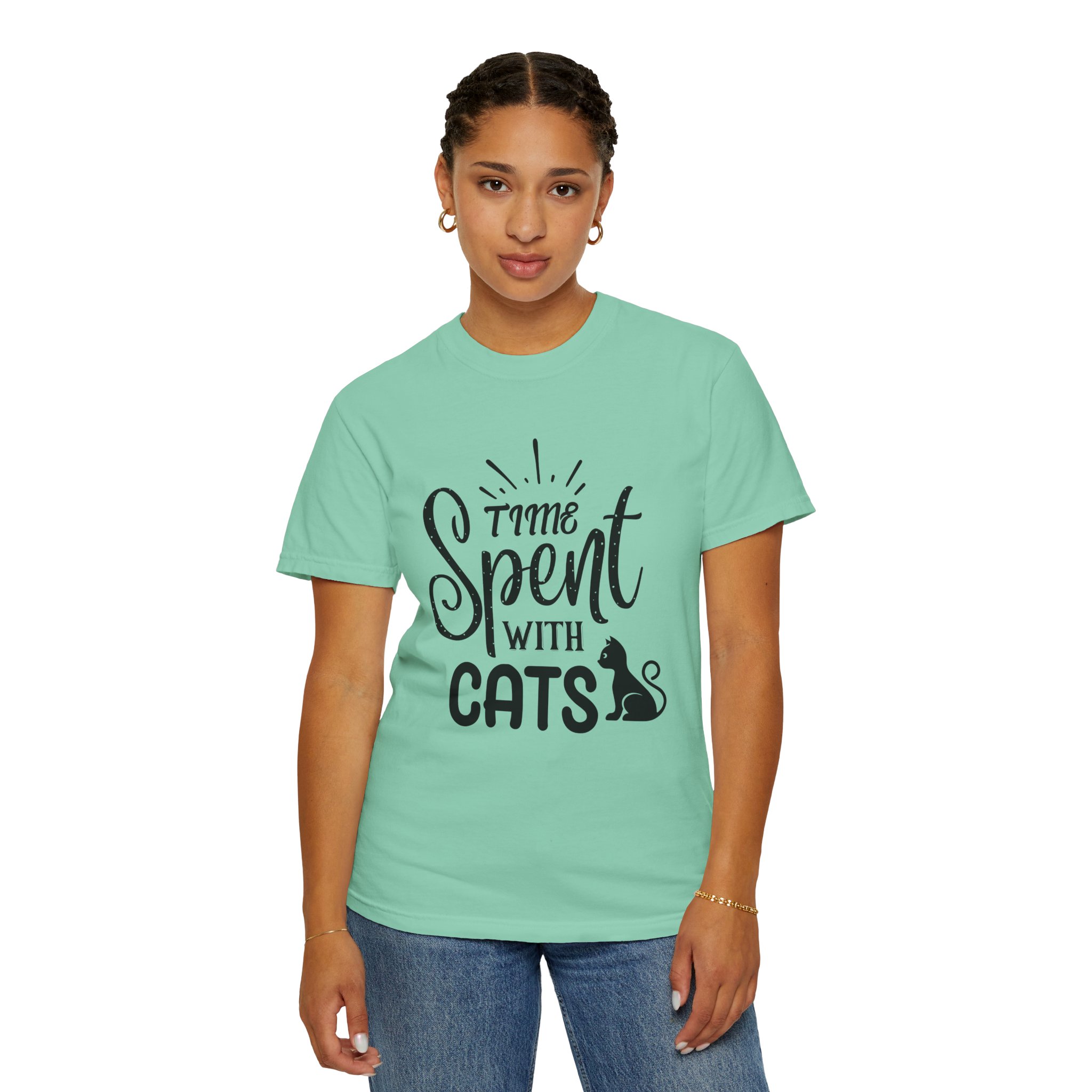 b2 - 5.13 - Time Spent with Cats T-Shirt – Heartwarming Cat Lover Graphic Tee for Cozy Moments & True Pet Love. - Image 36