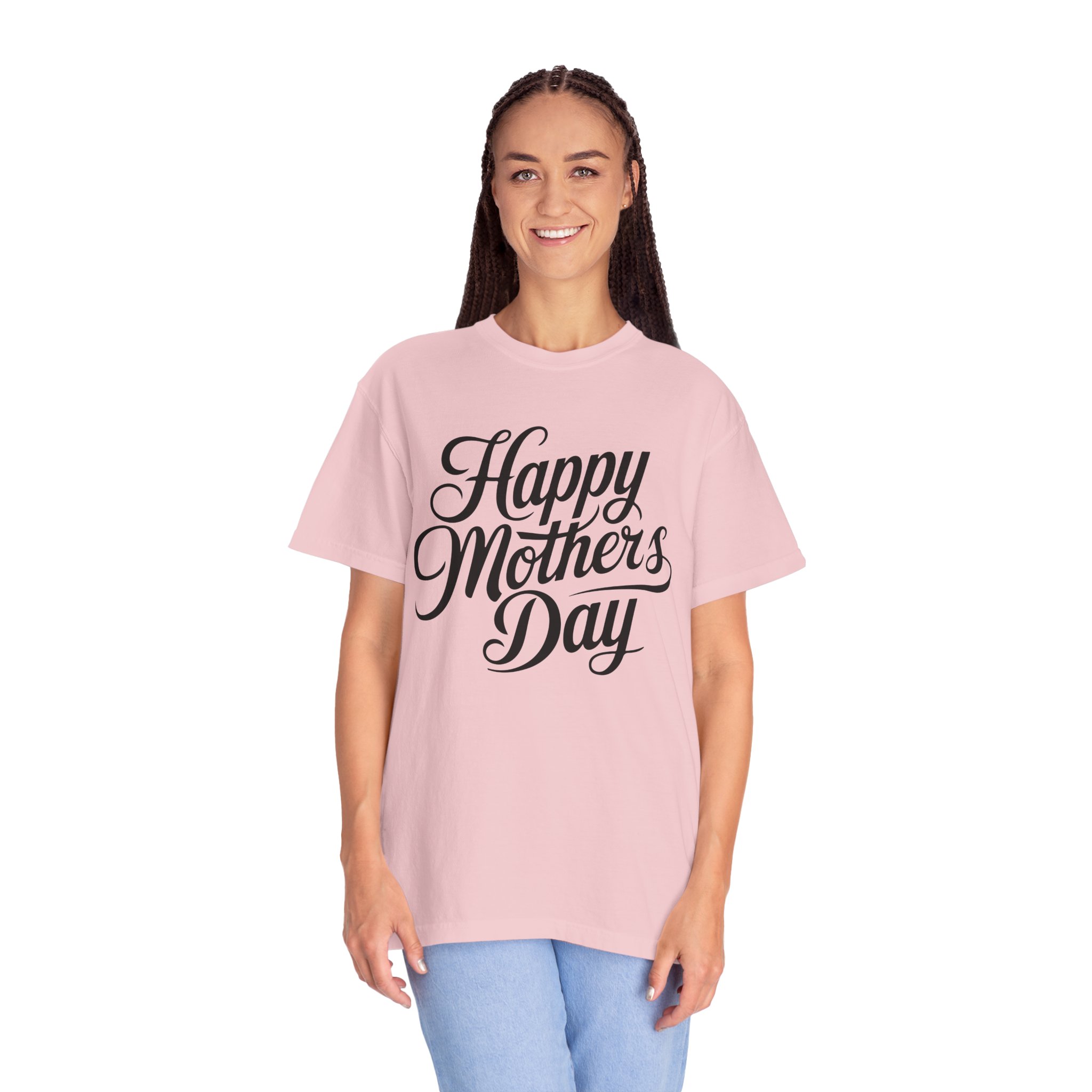 Happy Mother’s Day Script Mom Gift T-Shirt – Cute Love Graphic Tee for Moms, Perfect Gift Giving & Special Celebration Wear. - Image 51