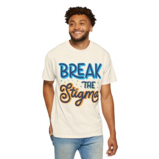 Cool positive quote t-shirt for Positivity - Break the Stigma Unisex Tee - Image 14