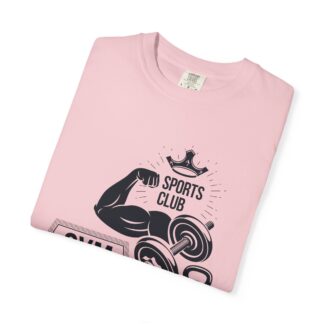 Gym Sports Club Workout T-Shirt – Dumbbells & Kettlebell Graphic Tee for Strength Training & Active Fitness Style. - Image 55