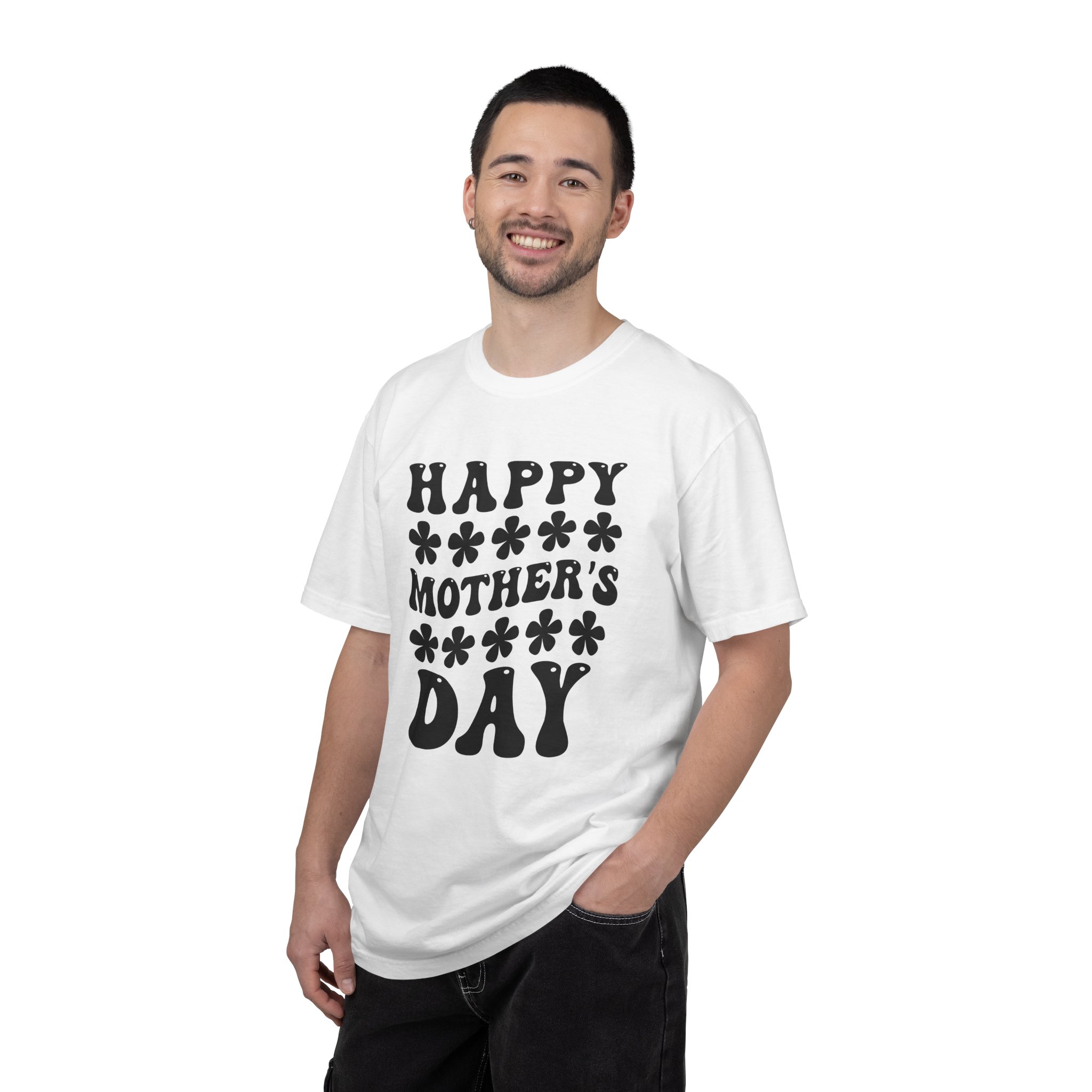 Happy Mother’s Day Retro Floral T-Shirt – Cute Love Graphic Tee for Moms, Perfect Gift Giving & Celebration Wear. - Image 10