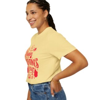 Happy Valentine’s Day Heart Design T-Shirt – Romantic Love Graphic Tee for Couples, Gift Giving & Festive Celebration. - Image 21