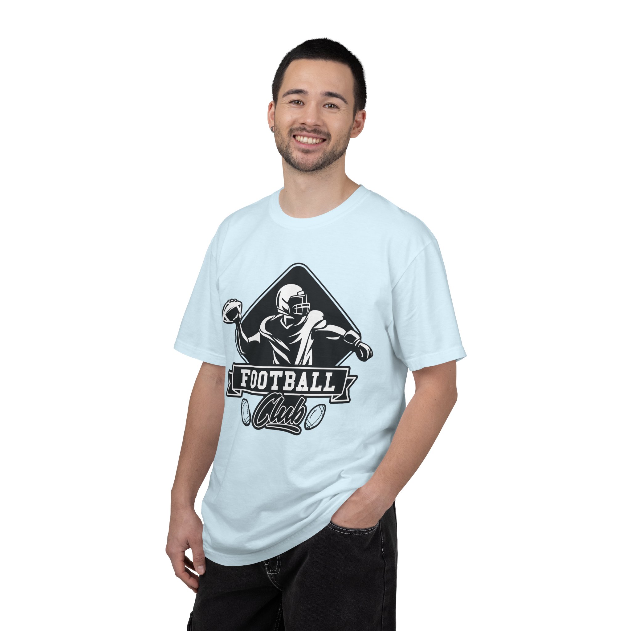 C - 16.15b - Football Club Unisex Garment-Dyed T-shirt | Casual Sportswear, Gift for Football Fans, Team Apparel, Perfect for Game Days. - Image 42