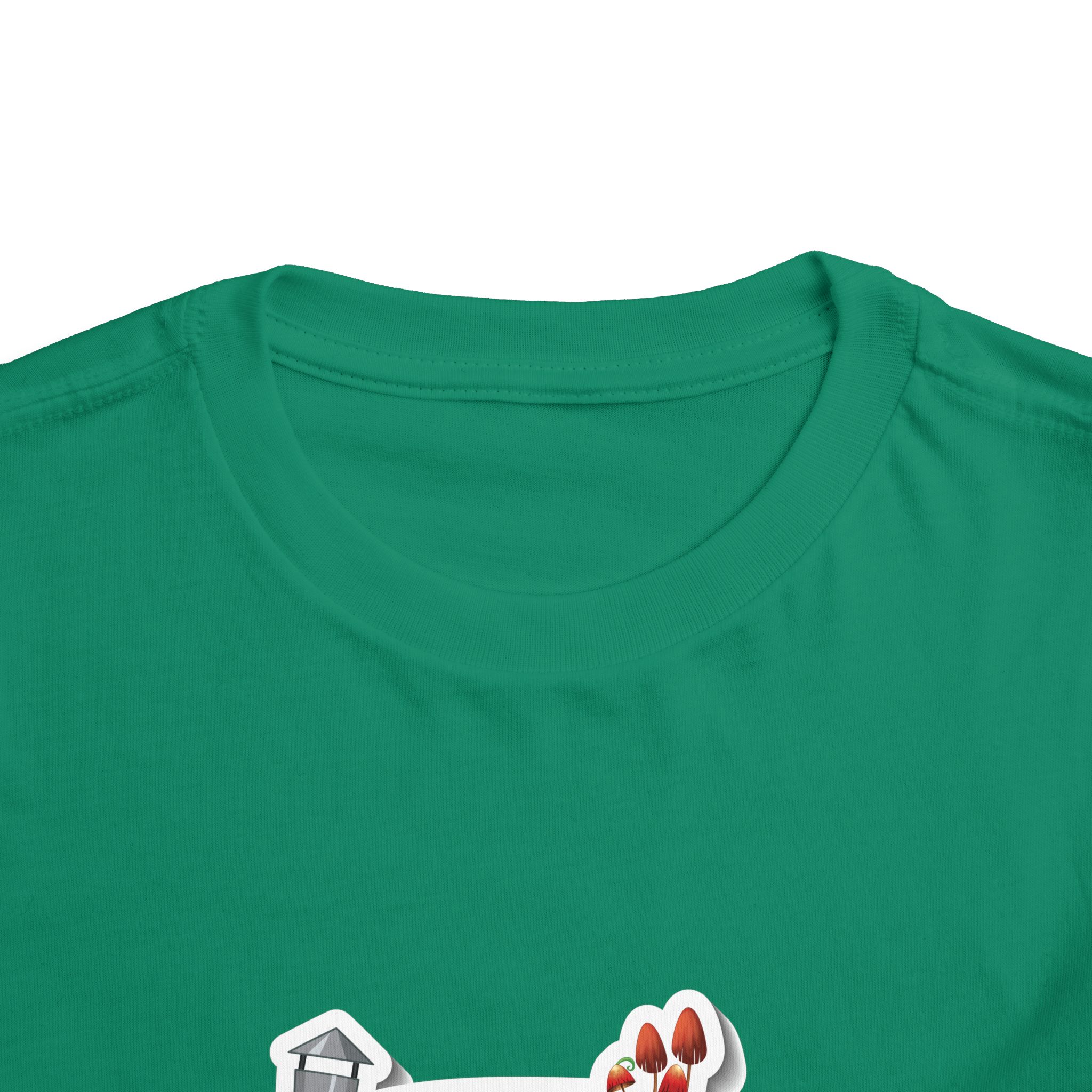 Cozy Tree Stump House Toddler T-Shirt – Cute Forest Cottage Graphic Tee for Kids, Boys & Girls. - Image 16