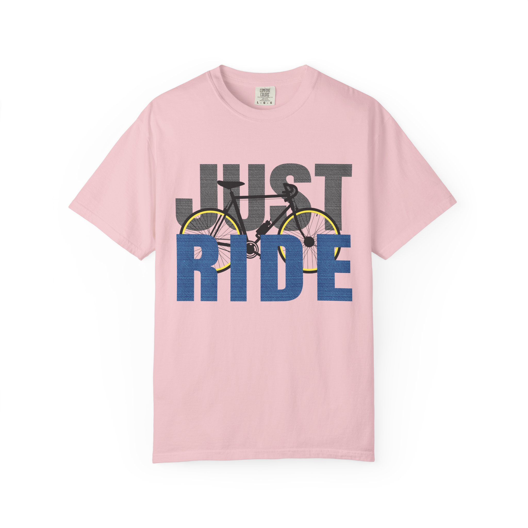 Unisex Cycling T-shirt, Just Ride Graphic Tee, Sporty Casual Wear, Cycling Gift, Active Lifestyle Apparel, Bike Lover Shirt. - Image 49
