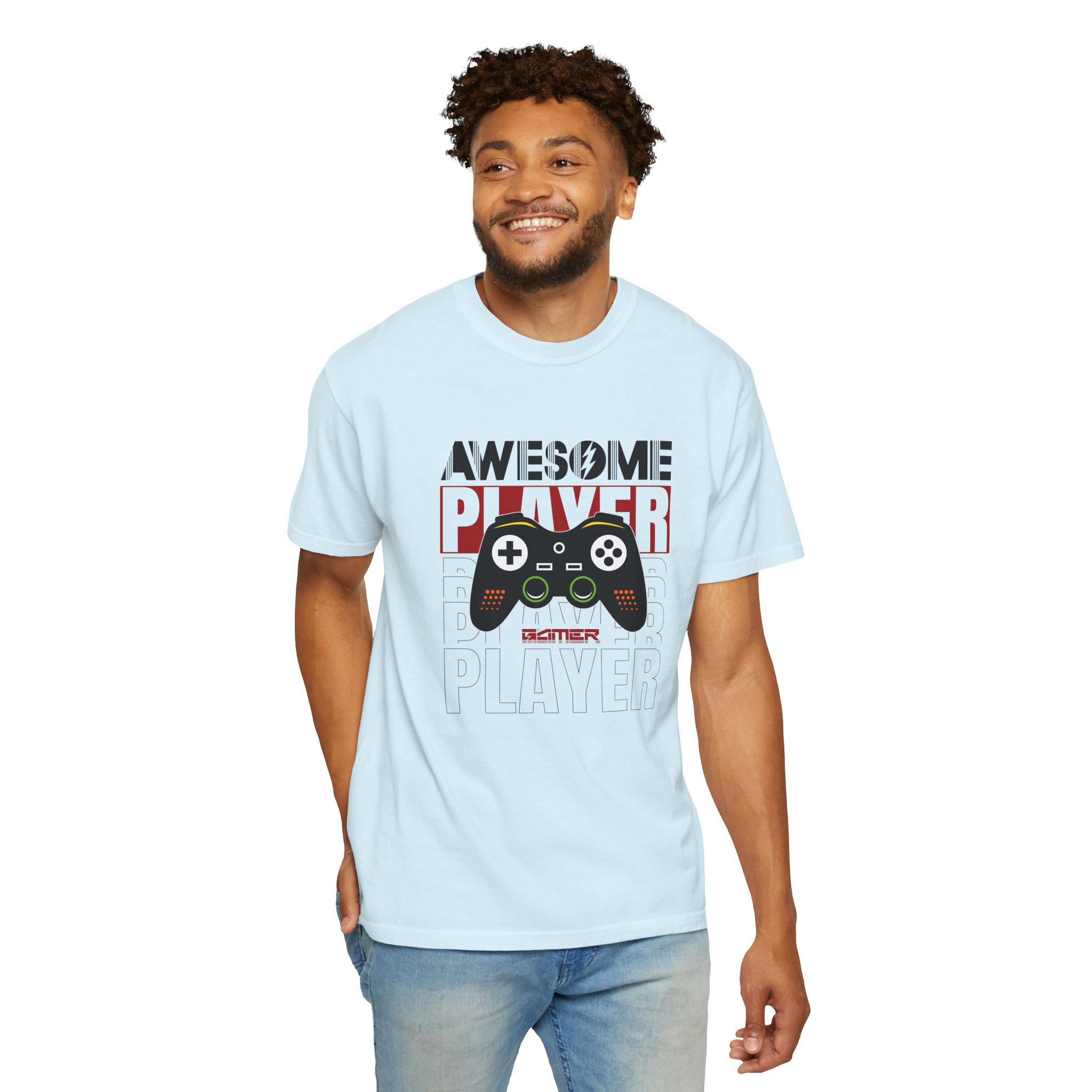 Gamer T-Shirt with Cool Controller Design, Awesome Player Tee, Unisex Video Game Shirt, Perfect Gift for Gamers, Casual Wear - Image 22
