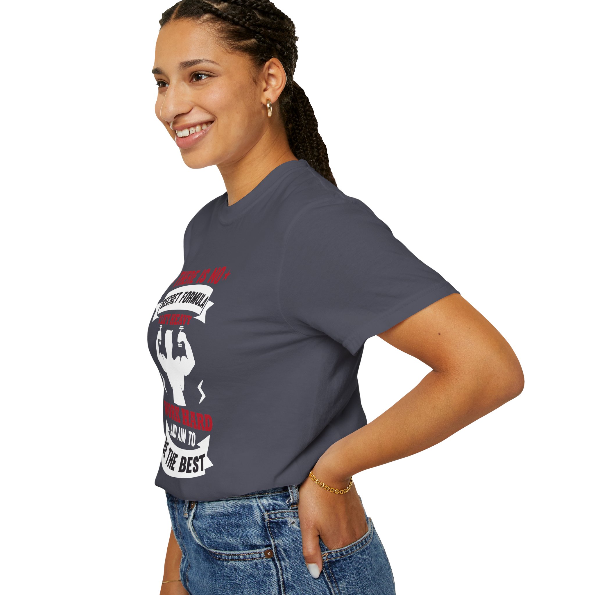 b2 - 6.13 - There Is No Secret Formula T-Shirt – Motivational Fitness Graphic Tee for Hard Work, Discipline & Real Results. - Image 45