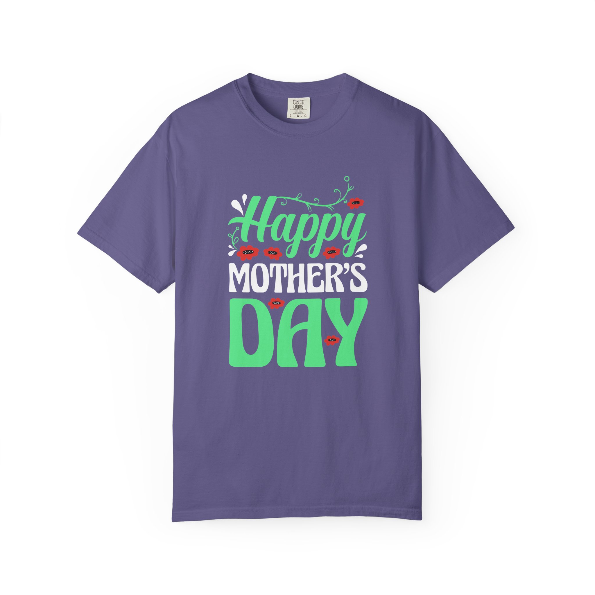 Happy Mother’s Day Festive Floral T-Shirt – Cute Love Graphic Tee for Moms, Perfect Gift Giving & Celebration Wear. - Image 41