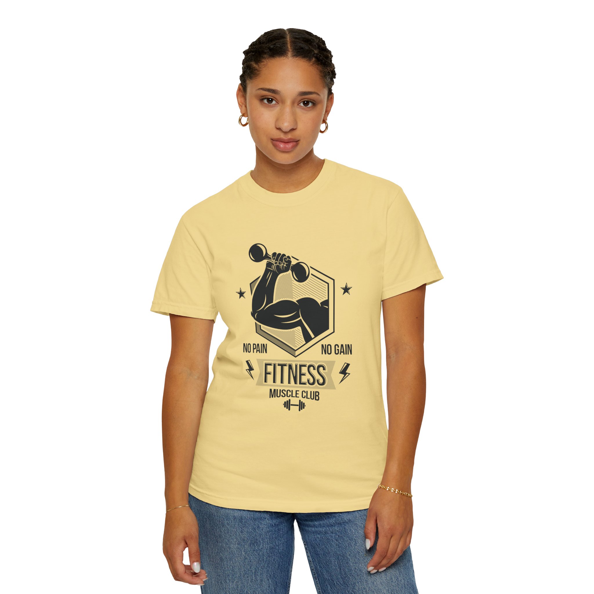 Fitness Muscle Club T‑Shirt — "No Pain No Gain" Gym Workout Tee. - Image 28