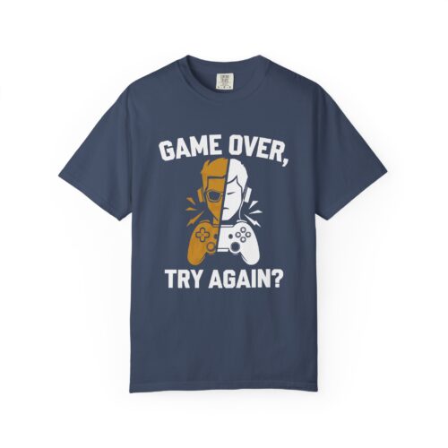 Gaming Tshirt for Boys - Playful Gamer Gift - Game Over Unisex Tee - Image 9