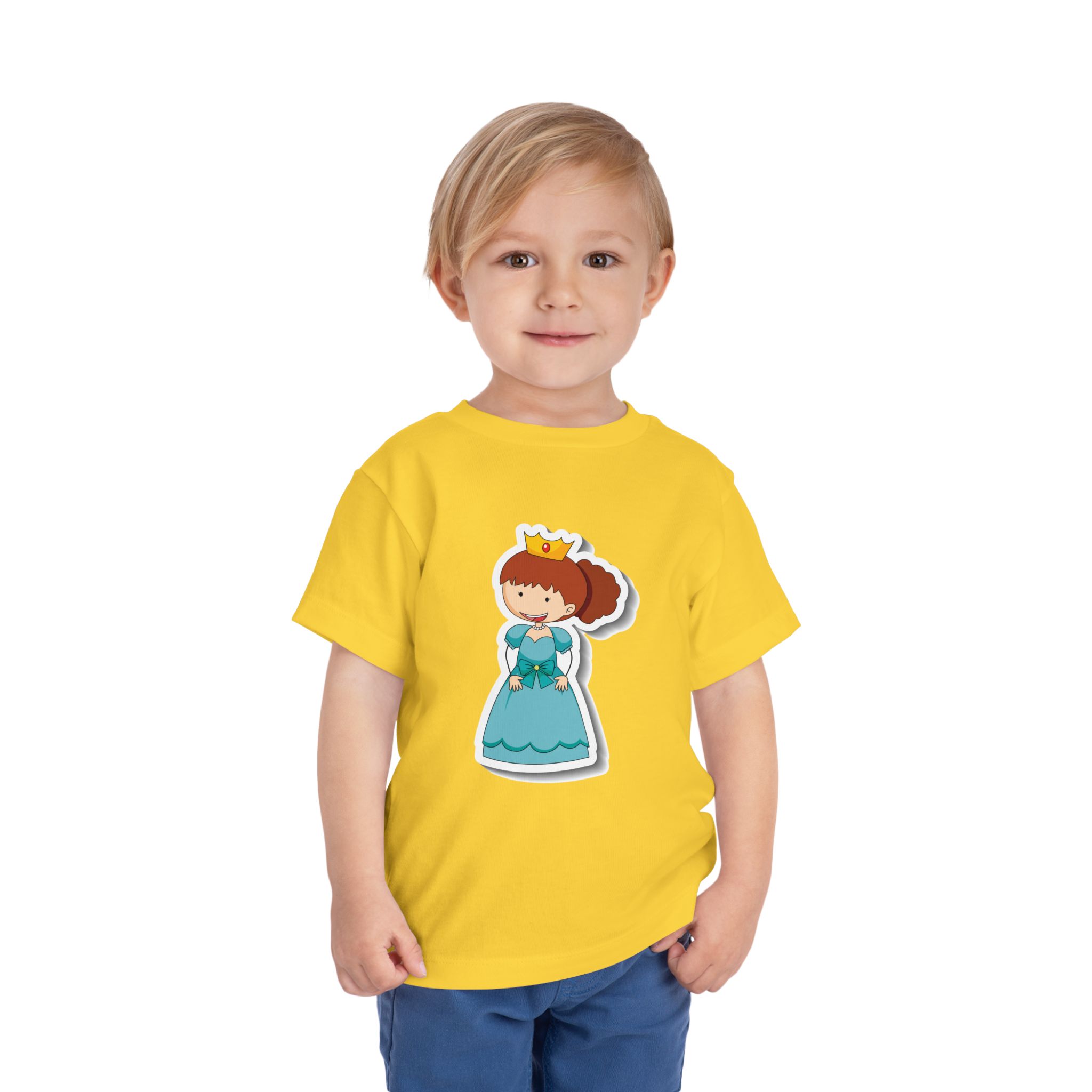 Cute Princess Toddler T-Shirt – Adorable Cartoon Graphic Tee for Kids, Boys & Girls. - Image 15
