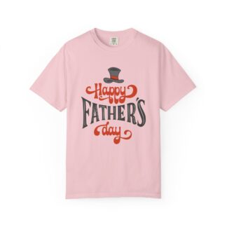 Happy Father’s Day Top Hat Typography T-Shirt – Cute Love Graphic Tee for Dads, Perfect Gift Giving & Celebration Wear. - Image 49