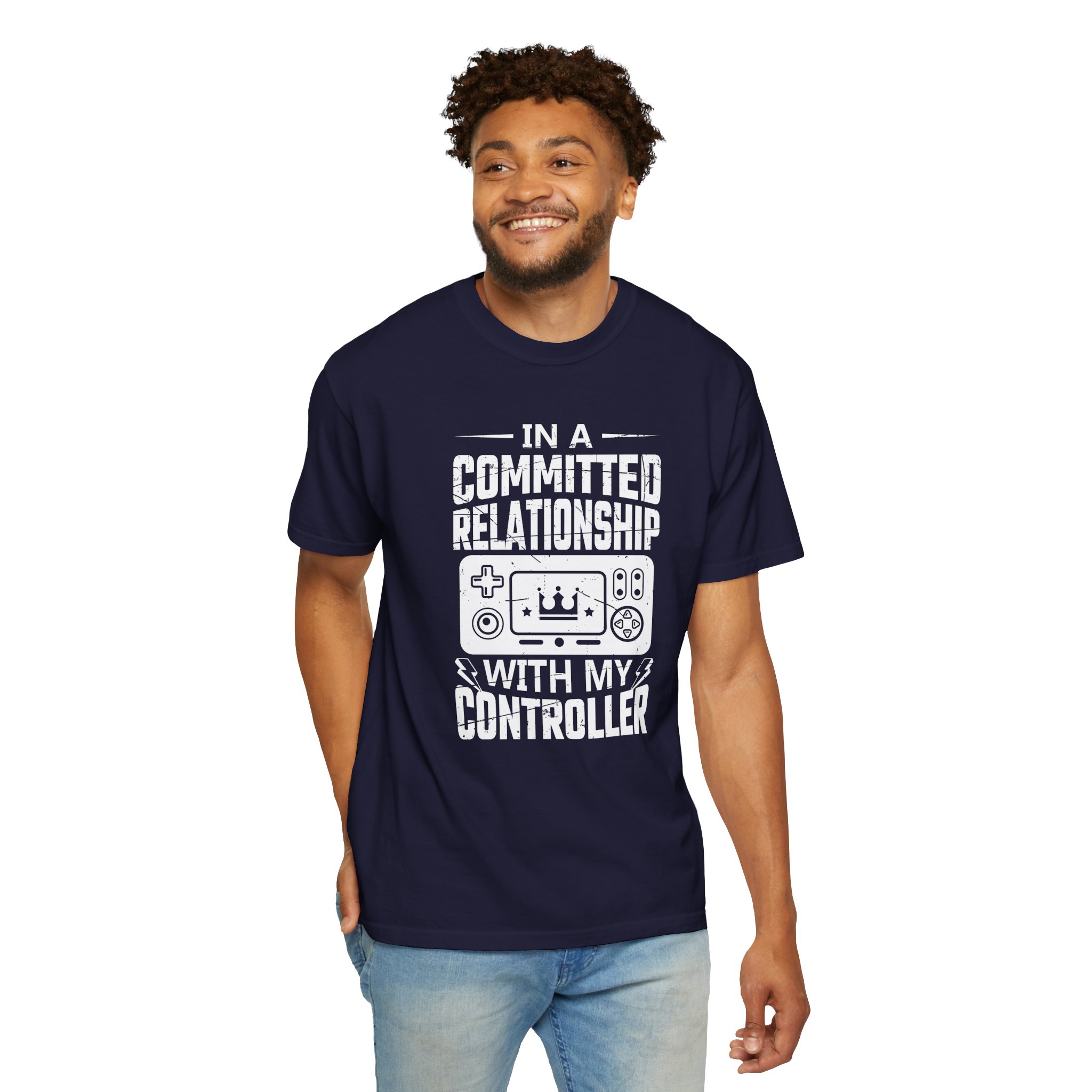 Committed to My Controller T-Shirt – Funny Gamer Graphic Tee for Video Game Lovers & Gaming Enthusiasts. - Image 30