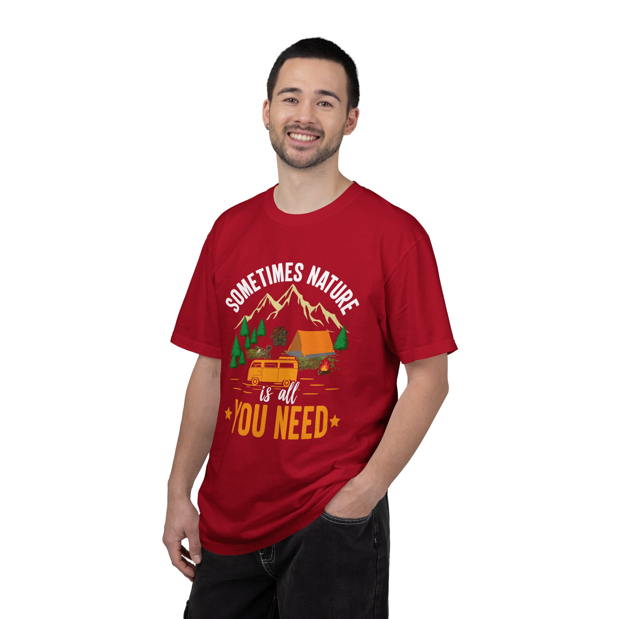 Adventure Awaits Unisex T-Shirt - Perfect for Camping, Nature Lovers, Outdoor Enthusiasts, Summer Festivals, Unique Gift Idea. - Image 50