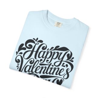 Happy Valentine’s Day Script Heart T-Shirt – Romantic Love Graphic Tee for Couples, Gift Giving & Festive Celebration. - Image 39