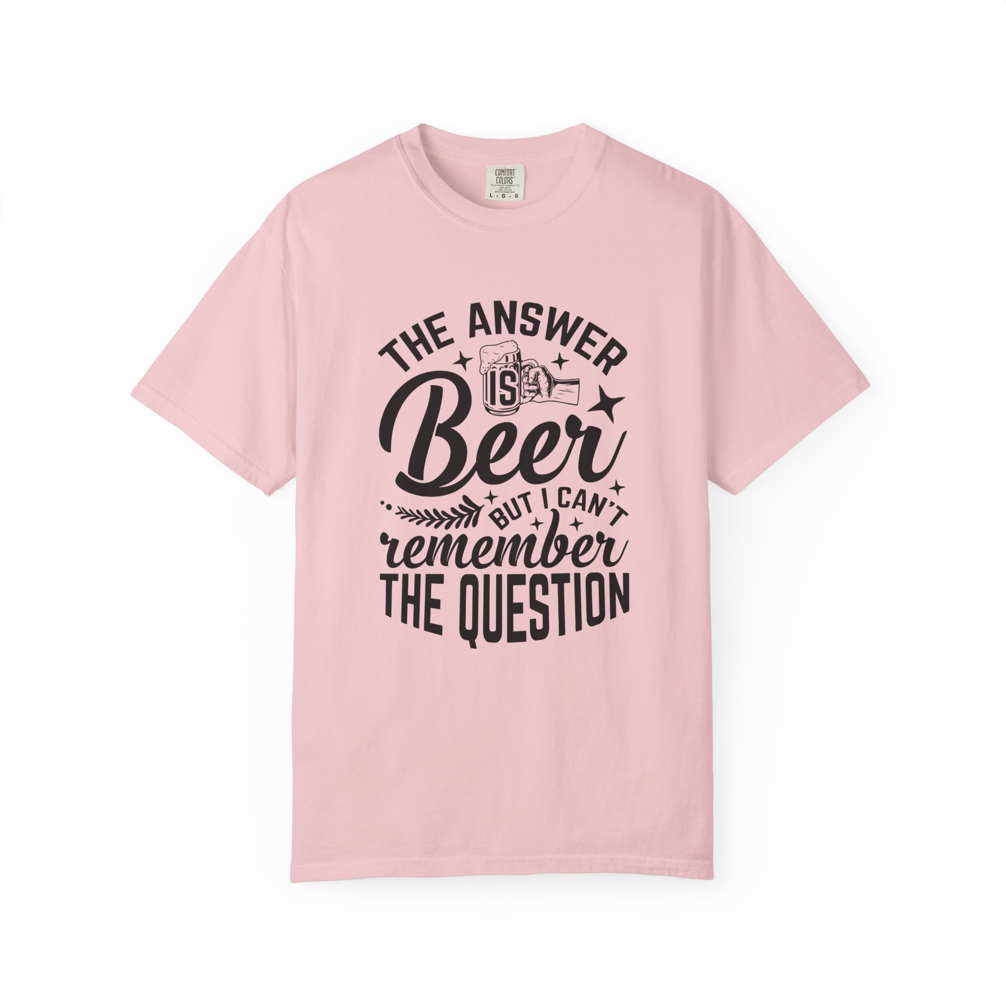 Funny Beer T-Shirt, The Answer is Beer Graphic Tee, Unisex Casual Wear, Gift for Beer Lovers, Birthday Present, Humor Clothing. - Image 49