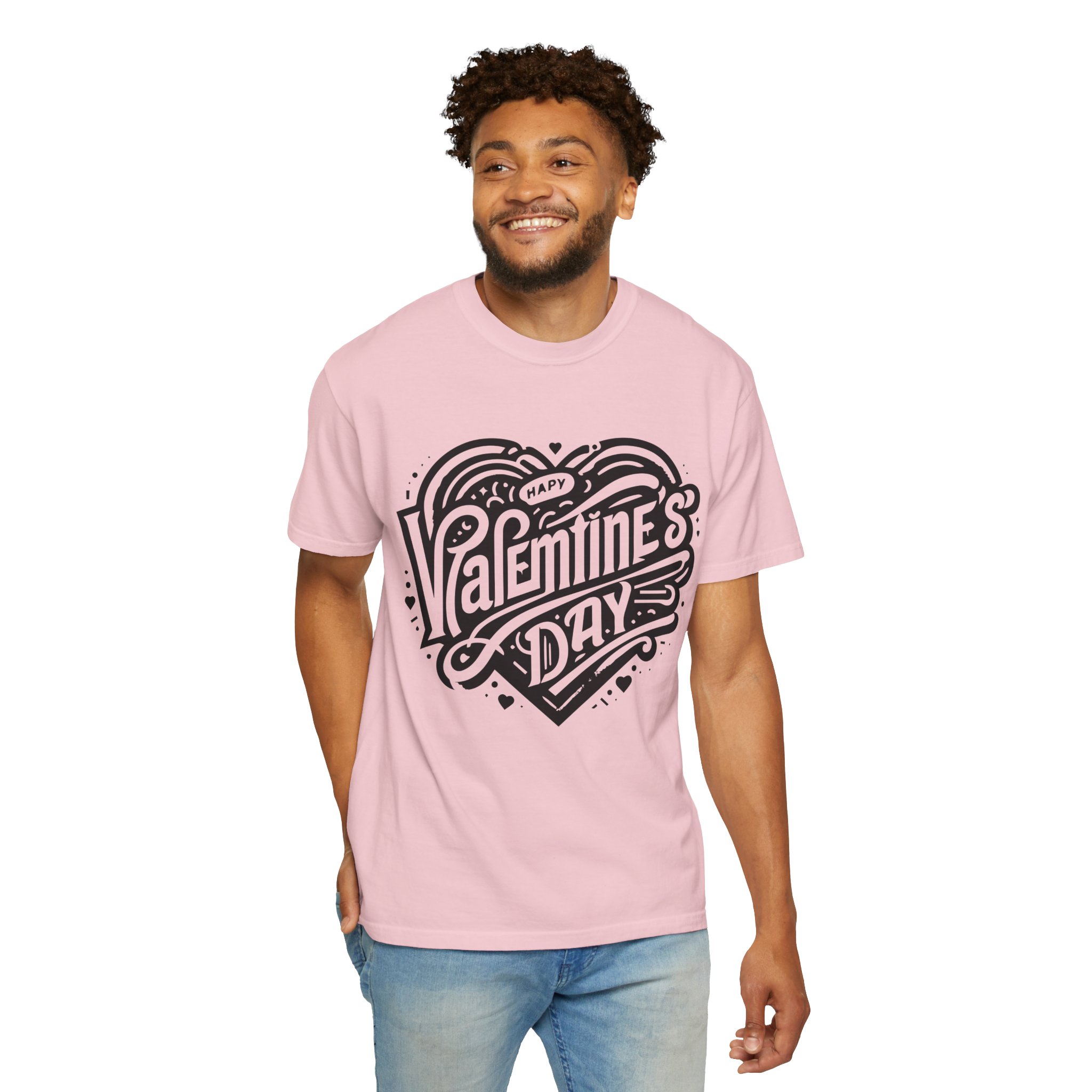 C - 8.12. - Valentine's Day Heart Graphic T-Shirt. - Image 54