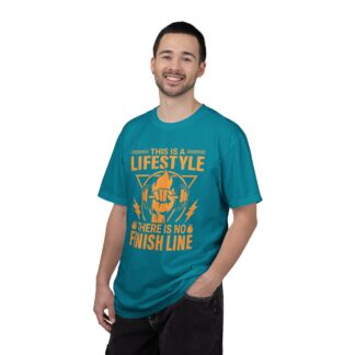 This Is a Lifestyle There Is No Finish Line T-Shirt – Motivational Running Graphic Tee for Endurance, Commitment & Active Living. - Image 18