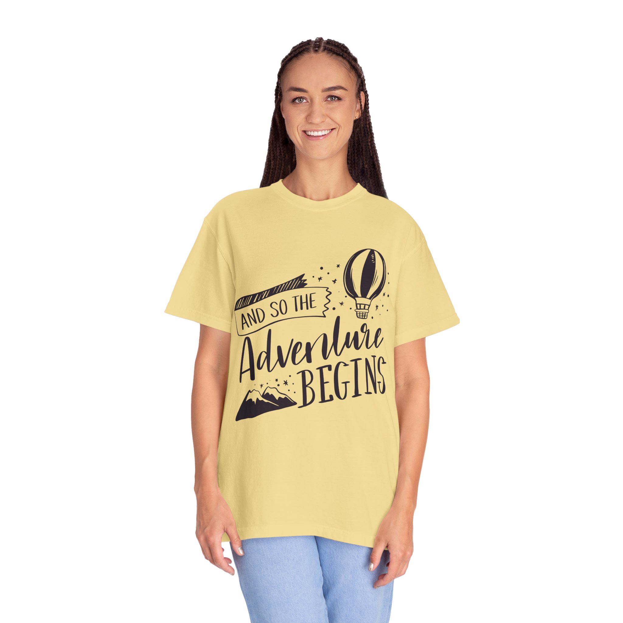 C - 14.1b - Adventure Begins Unisex T-Shirt, Travel Tee, Gift for Wanderlust, Adventure Apparel, Casual Wear, Explorer Top. - Image 19