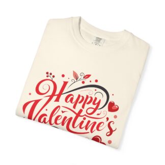 Happy Valentine’s Day Heart Design T-Shirt – Romantic Valentine Graphic Tee for Couples, Love Gift & Festive Wear. - Image 15