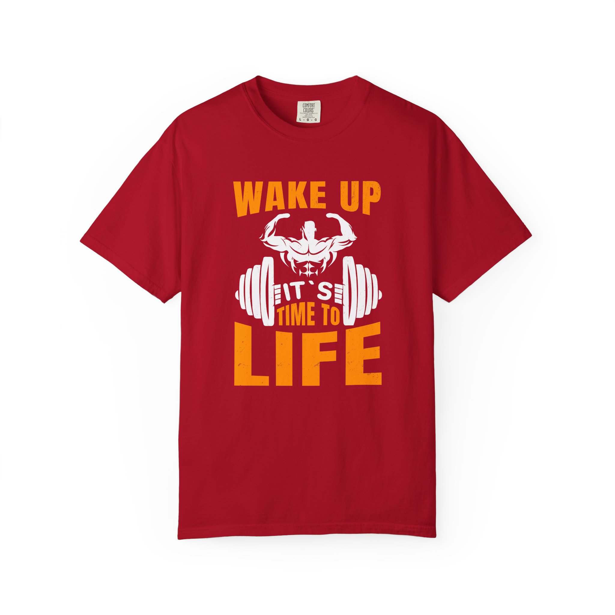 b2 - 6.19 - Wake Up It’s Time to Lift T-Shirt – Motivational Weightlifting Graphic Tee for Early Grind, Strength & Gym Dedication. - Image 49