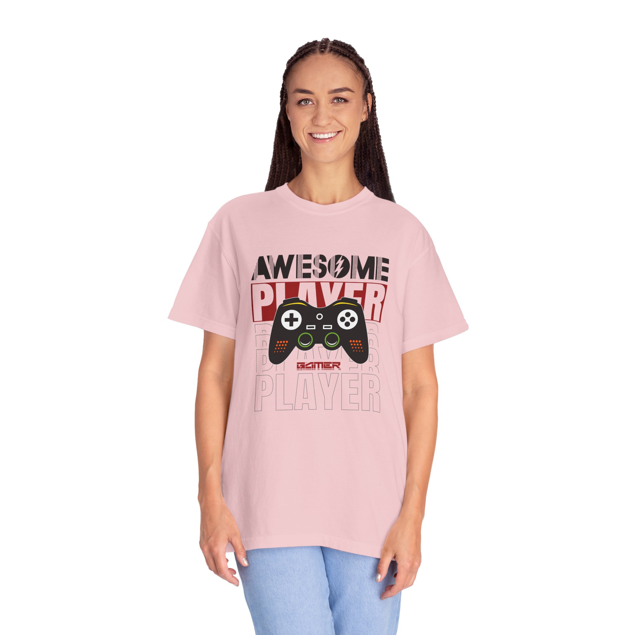 Gamer T-Shirt with Cool Controller Design, Awesome Player Tee, Unisex Video Game Shirt, Perfect Gift for Gamers, Casual Wear - Image 35