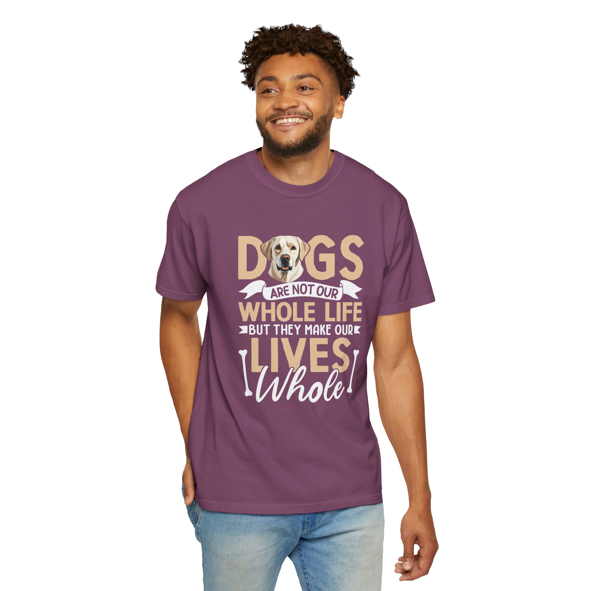 b2 - 4.2 - Dogs Are Not Our Whole Life They Make Our Lives Whole T-Shirt – Heartwarming Dog Lover Graphic Tee for Pet Lovers & Emotional Everyday Style. - Image 46