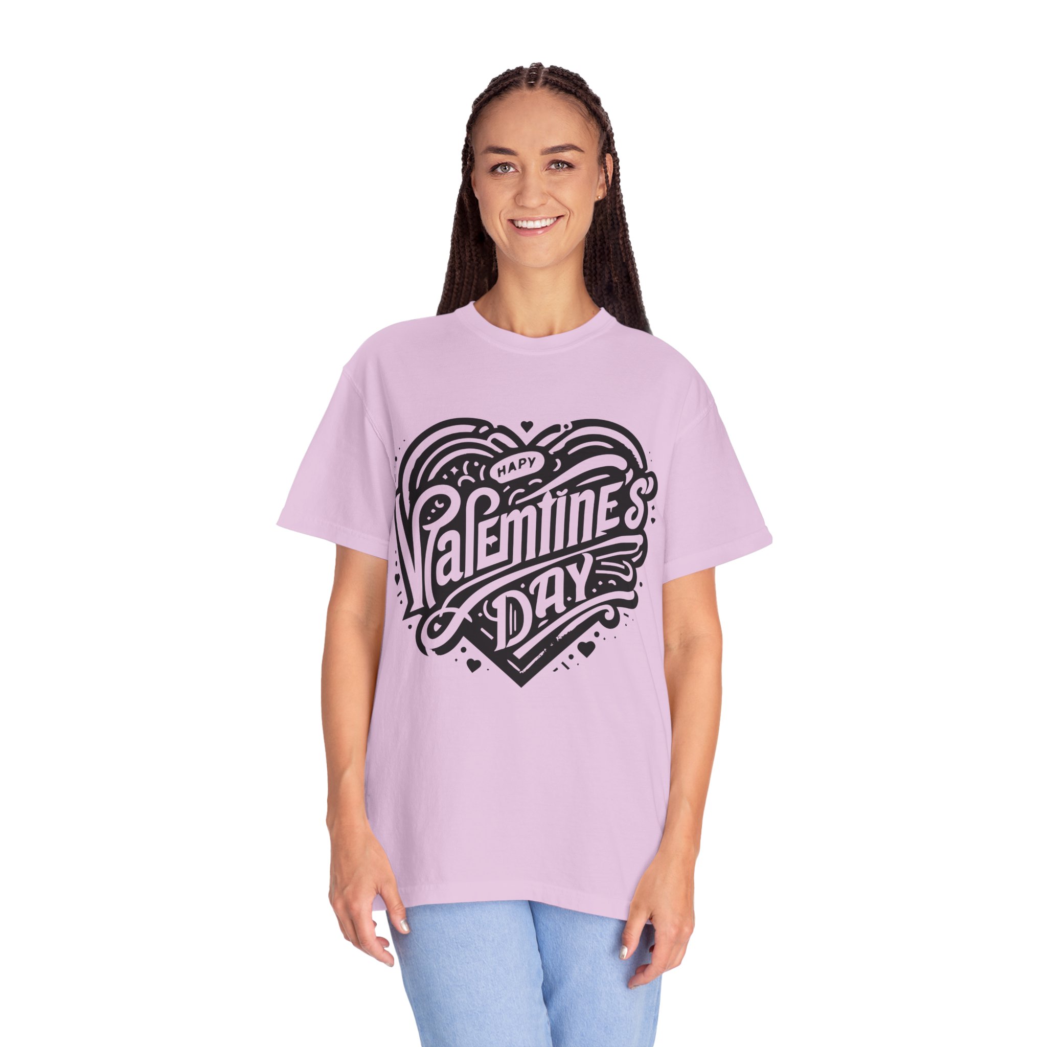 C - 8.12. - Valentine's Day Heart Graphic T-Shirt. - Image 43