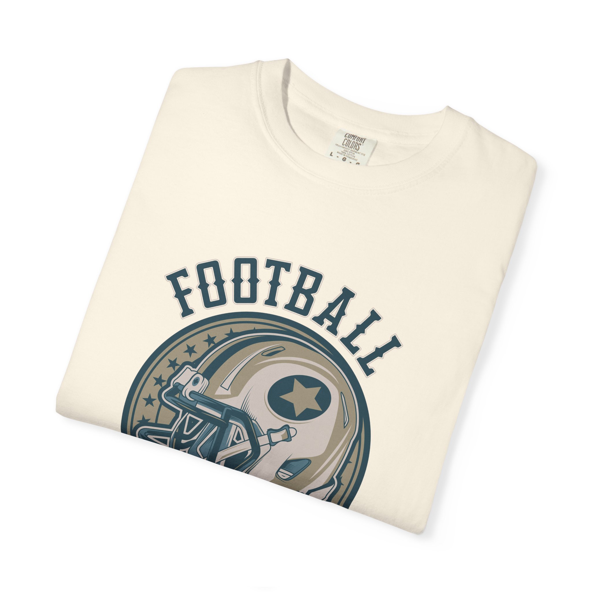 Football Champion T-Shirt, Unisex Garment-Dyed Tee for Sports Fans, Vintage Sports Apparel, Gift for Football Lovers, Casual Wear. - Image 15
